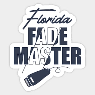 Florida Fade Master Barber Sticker